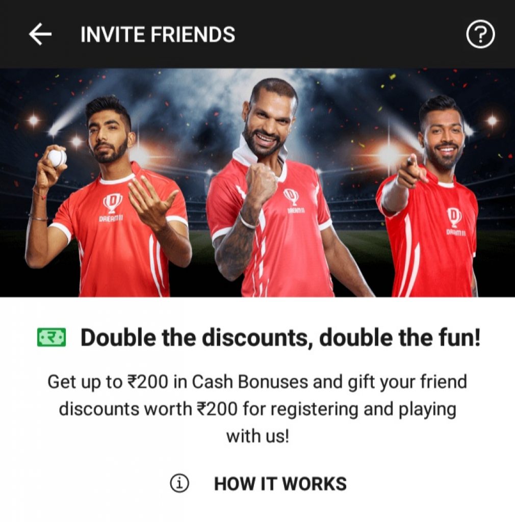 Dream 11 Refer And Earn