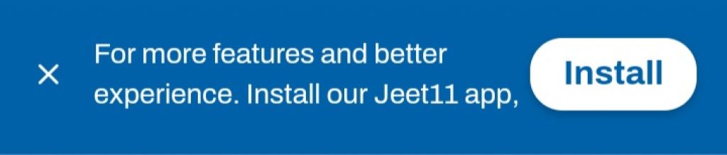 Jeet11 Download App