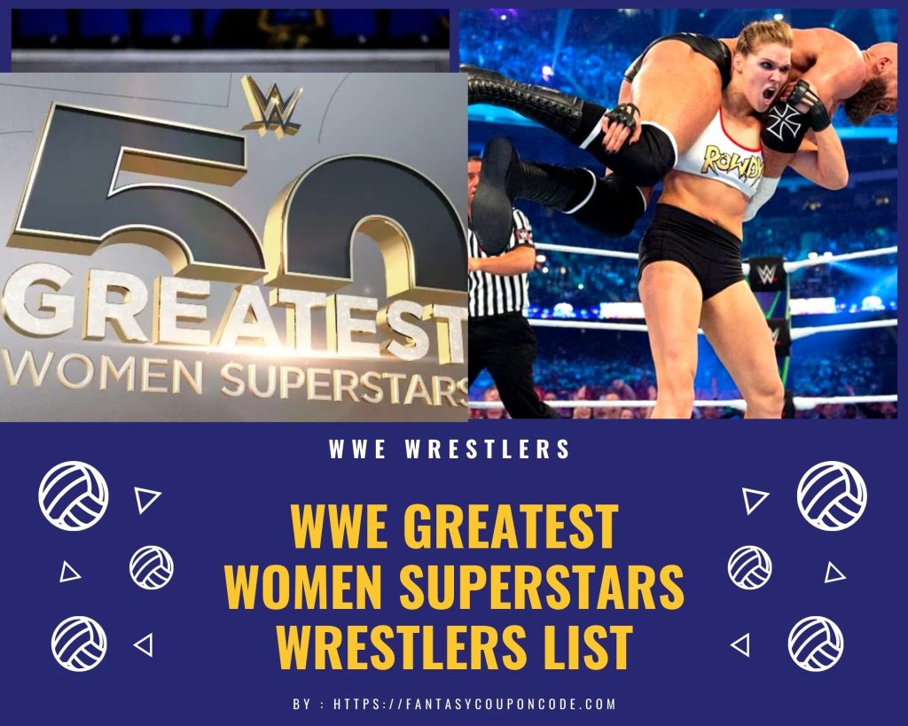 WWE Greatest Women Superstars wrestlers
