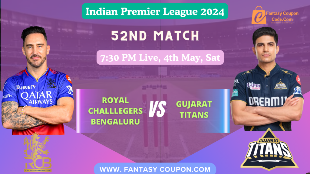 RCB vs GT Dream11 Prediction Today Match IPL 2024