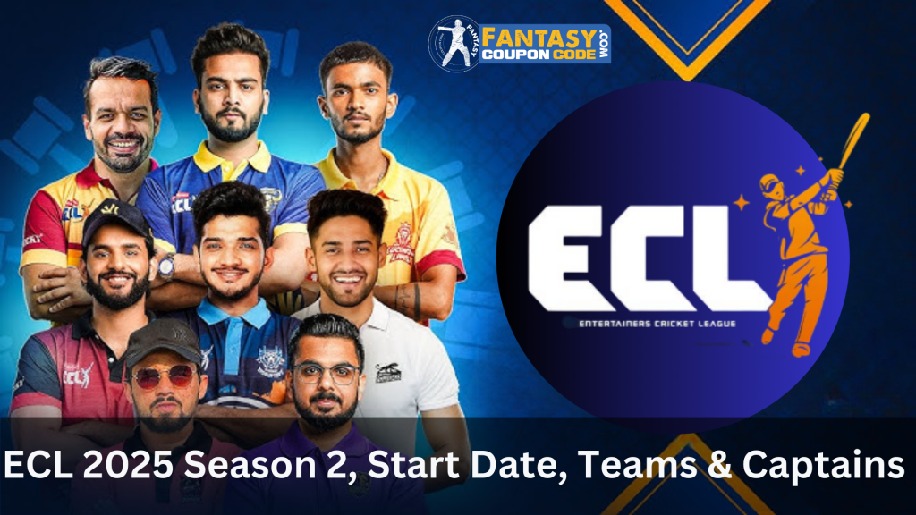 ECL 2025 Season 2 Start Date, Time, Captains, Teams