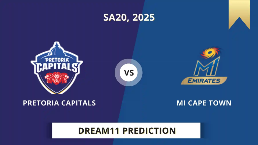 MICT vs PC Dream11 Prediction, Today Match 30, SA20 2025