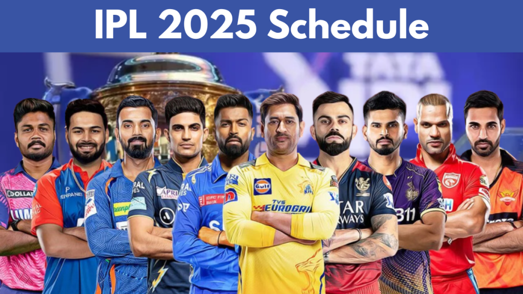 IPL 2025 Schedule