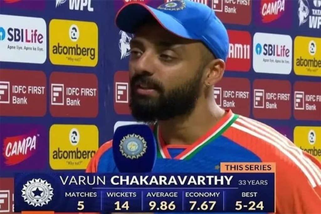 Varun Chakravarthy ODI Career