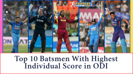 Top 10 Batsmen With Highest Individual Score in ODI