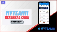 MyTeam11 Referral Code || 100% Cashback || Earn ₹1000 on every Refer